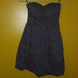 Strapless pinup summer dress